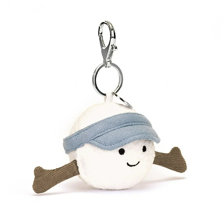 JELLYCAT AMUSEABLES SPORTS GOLF BAG CHARM