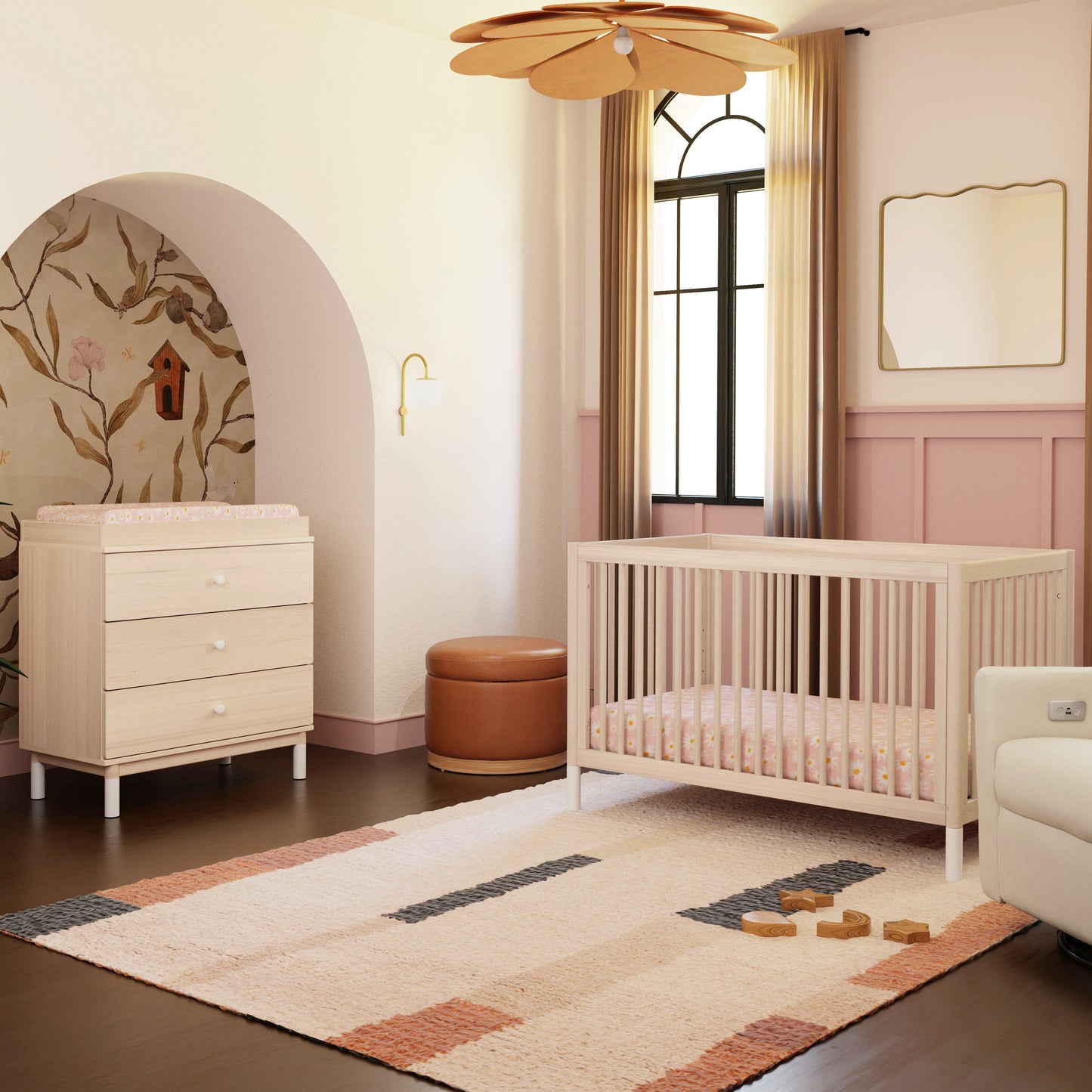 BABYLETTO GELATO 3-DRAWER CHANGER DRESSER WITH REMOVABLE CHANGING TRAY