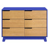 Hudson 6-Drawer Double Dresser, Assembled in Honey