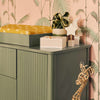 Pogo Tambour Assembled Dresser in Olive
