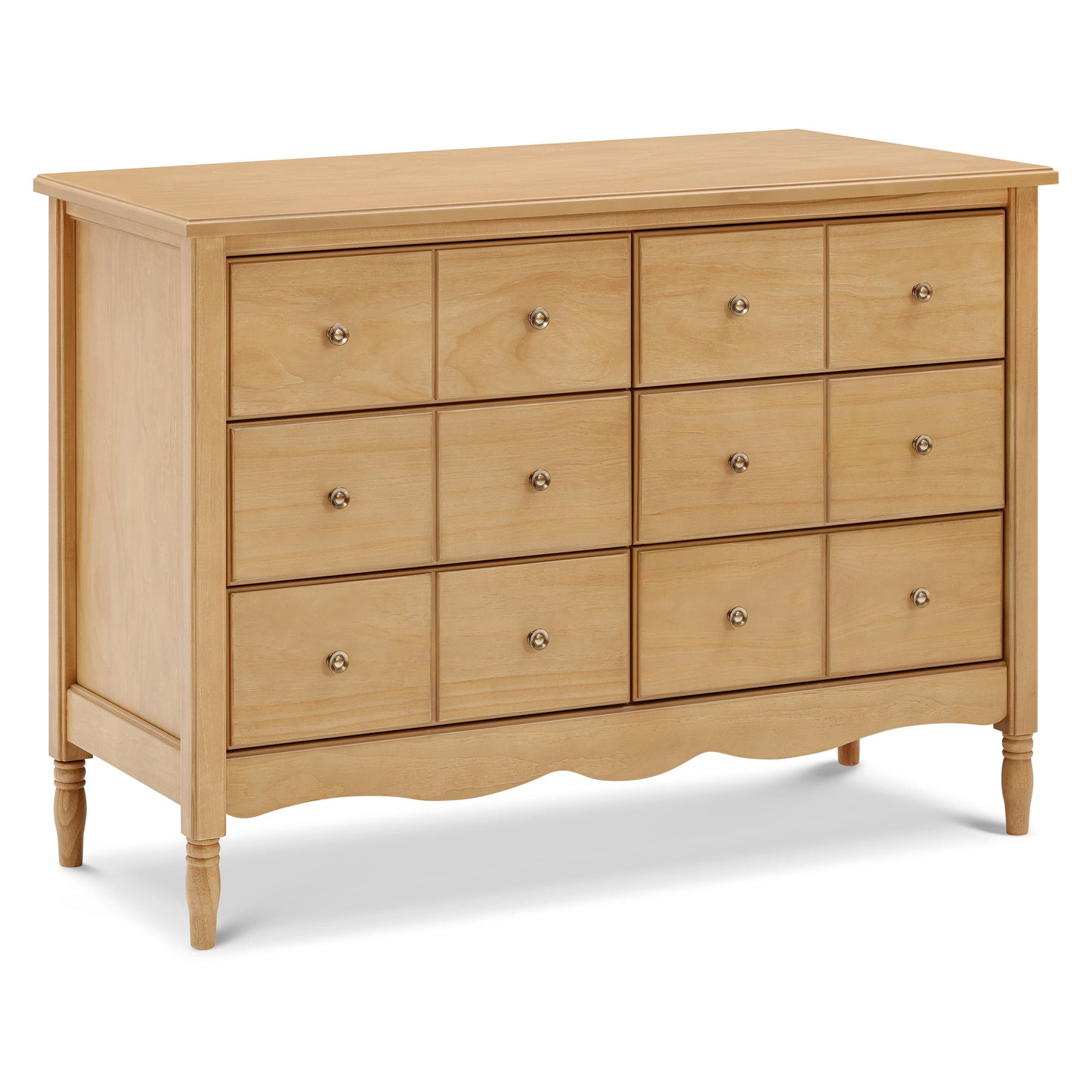 Liberty 6-Drawer Assembled Dresser in Warm White
