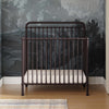 Winston 4-in-1 Convertible Mini Crib in Vintage Gold