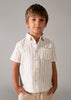MAYORAL BOY LINEN SHORTS AND SHIRT SET