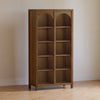 Eloise Bookcase, Assembled in Natural Walnut