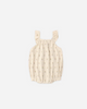 QUINCY MAE RIBBED RUFFLE ROMPER BUTTERCUP