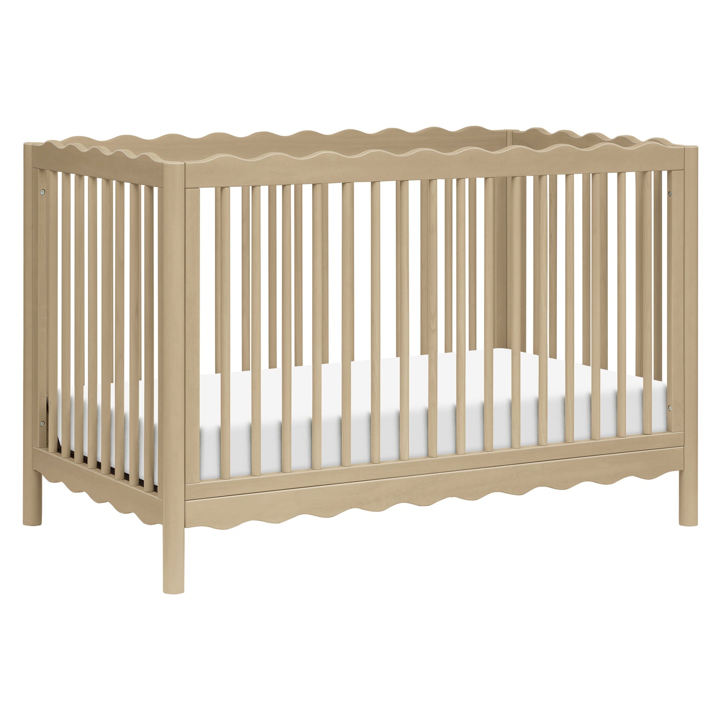 BABYLETTO SWELL 4-IN-1 CONVERTIBLE CRIB WITH TODDLER BED CONVERSION KIT