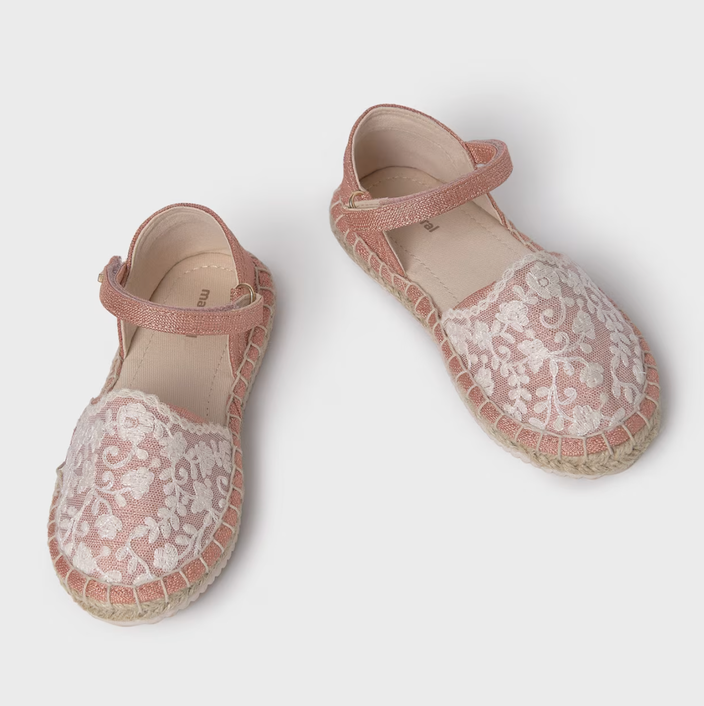 MAYORAL GIRLS LACE ESPADRILLE