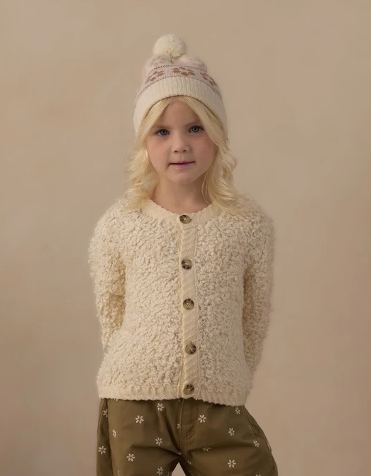 RYLEE & CRU BEANIE FLOWER FAIR ISLE