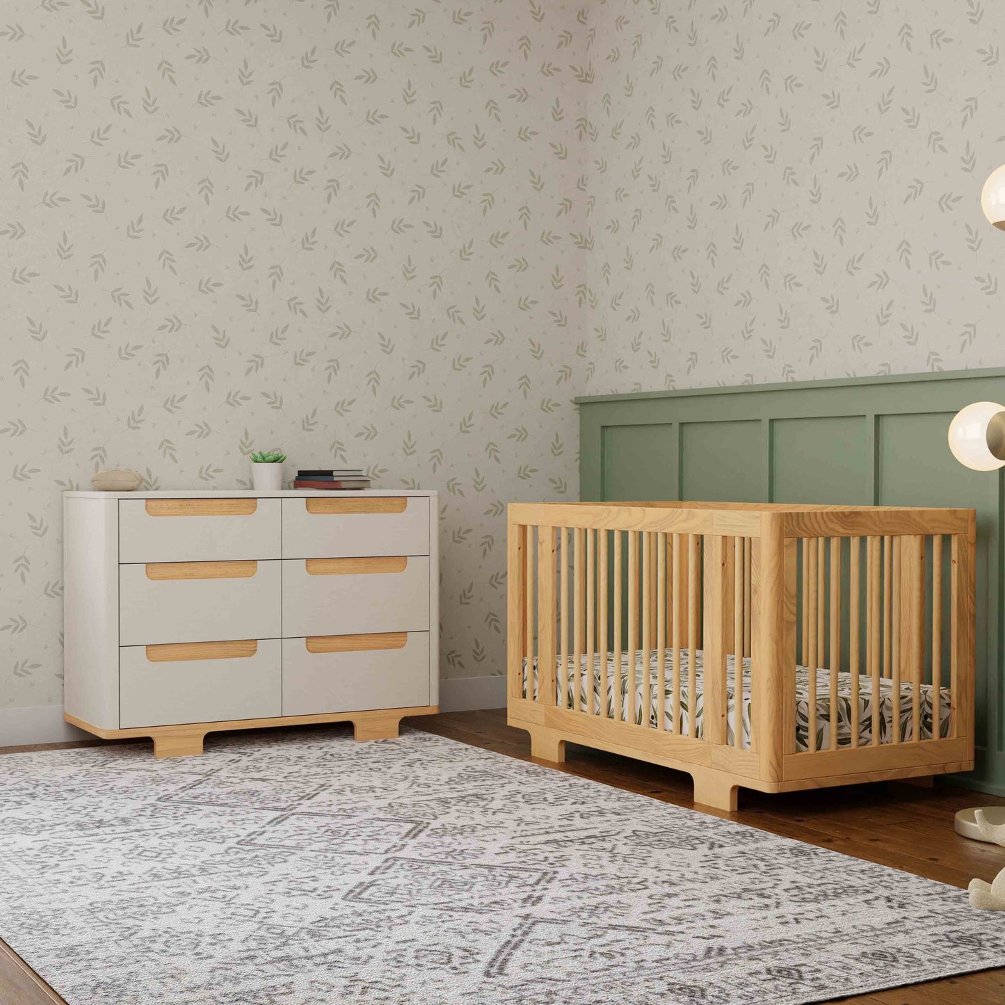 Yuzu 6-Drawer Dresser in Natural Walnut