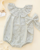 RYLEE + CRU MYLA ROMPER SEAFOAM