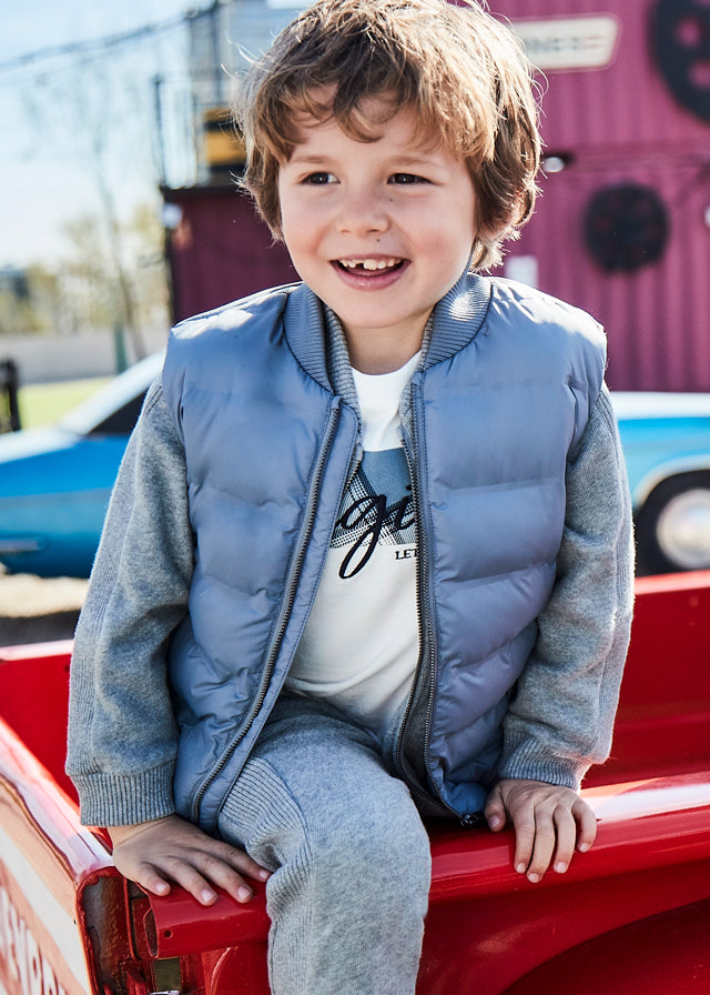 MAYORAL BOY LIGHTWEIGHT QUILTED VEST
