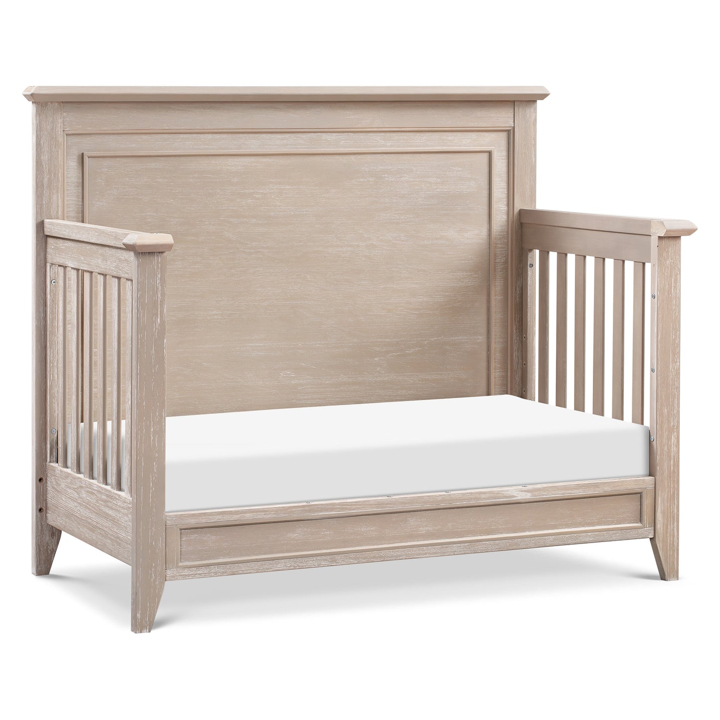 MONOGRAM BY NAMESAKE BECKETT RUSTIC 4-IN-1  CONVERTIBLE FLAT TOP CRIB
