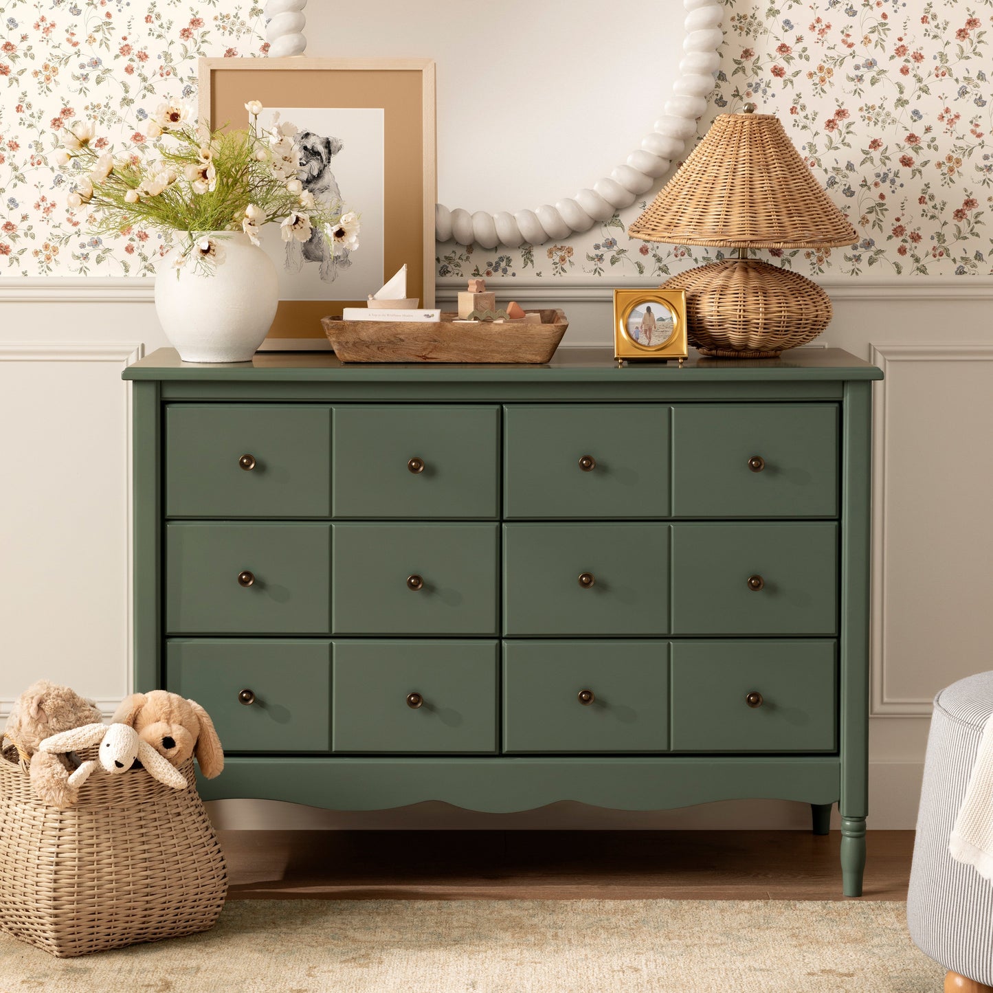 Liberty 6-Drawer Assembled Dresser in Cove Blue