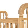Liberty 3-in-1 Convertible Spindle Crib w/Toddler Bed Conversion Kit in Dusty Rose