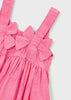 MAYORAL GIRL BACK FLOWERS DRESS