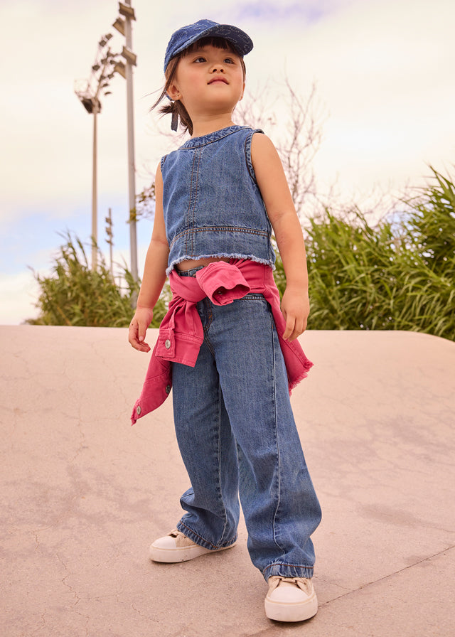 MAYORAL GIRL LOOSE-FIT JEANS