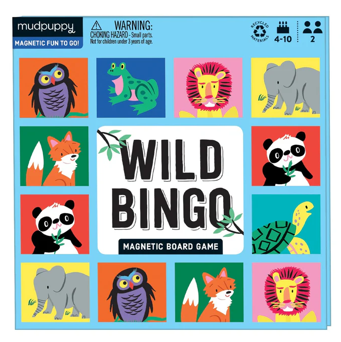 WILD BINGO MAGNETIC BOARD BOOK