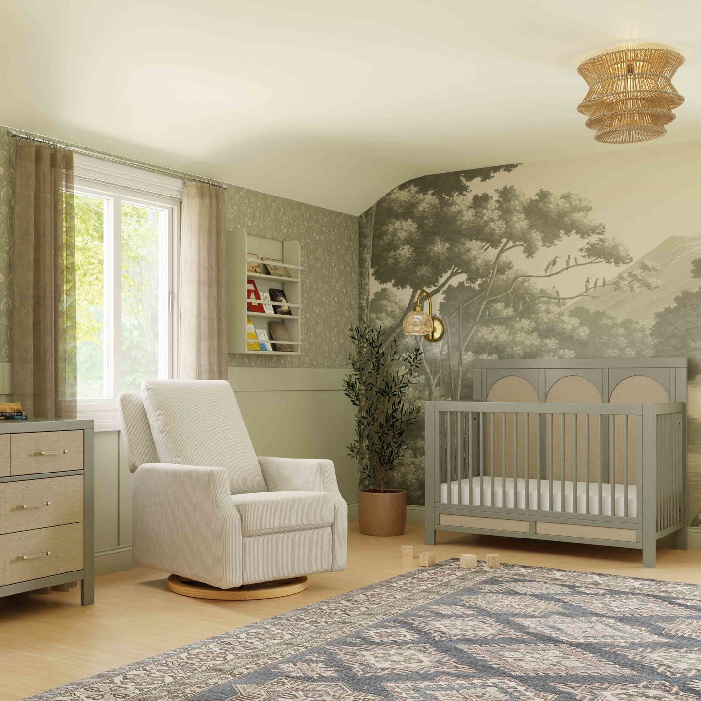 NAMESAKE CREWE ELECTRONIC RECLINER AND SWIVEL GLIDER