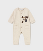 MAYORAL BOY EMBROIDERED APPLIQUE ONE PIECE CERAMIC