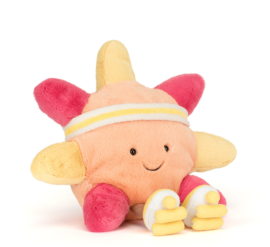 JELLYCAT  AMUSEABLES SUN ROLLER SKATES