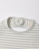 QUINCY MAE JERSEY SNAP BIB, 2 PACK SHEEP, CLOUD STRIPE