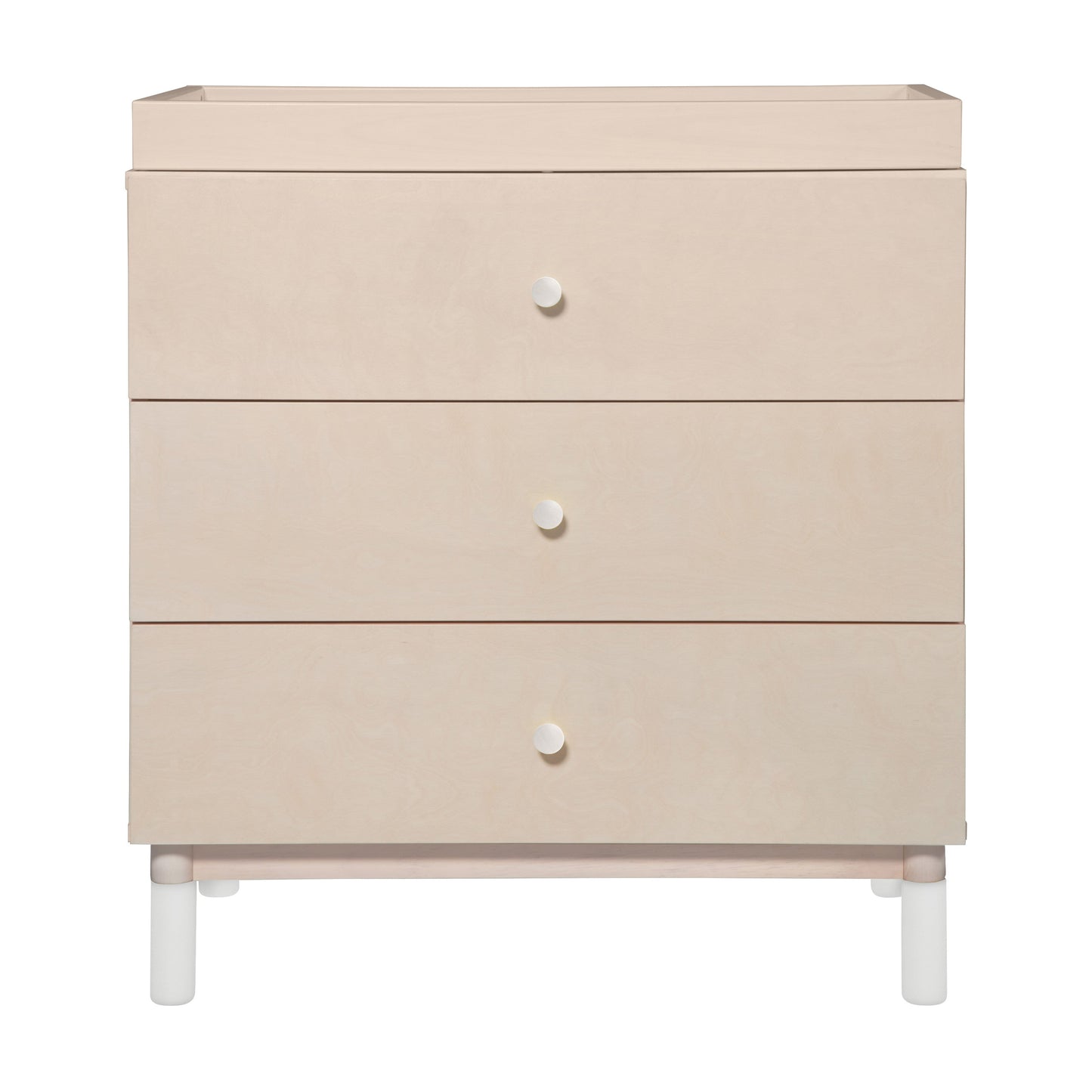 BABYLETTO GELATO 3-DRAWER CHANGER DRESSER WITH REMOVABLE CHANGING TRAY