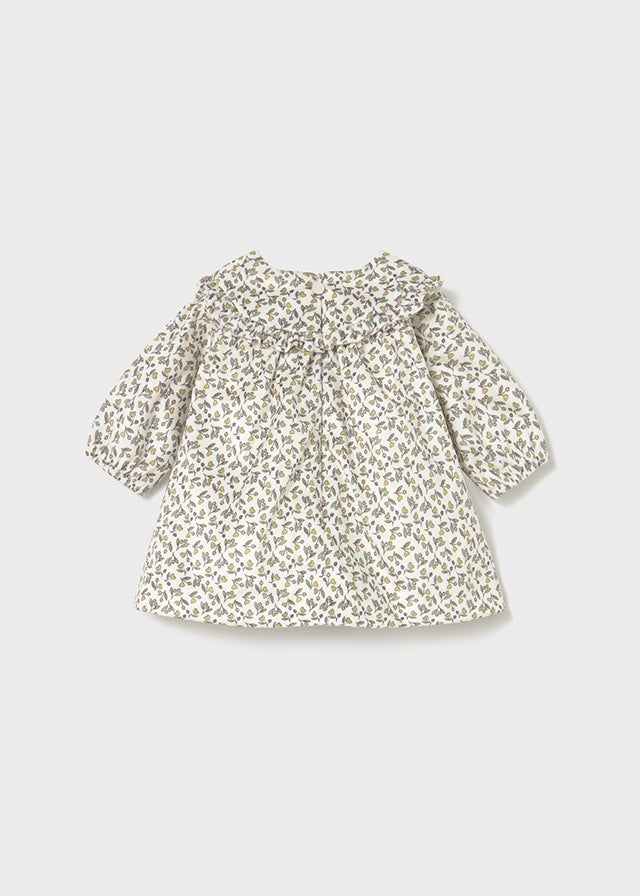 MAYORAL GIRL PRINTED VELVET DRESS