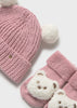 MAYORAL HAT & SOCKS SET -BLUSH
