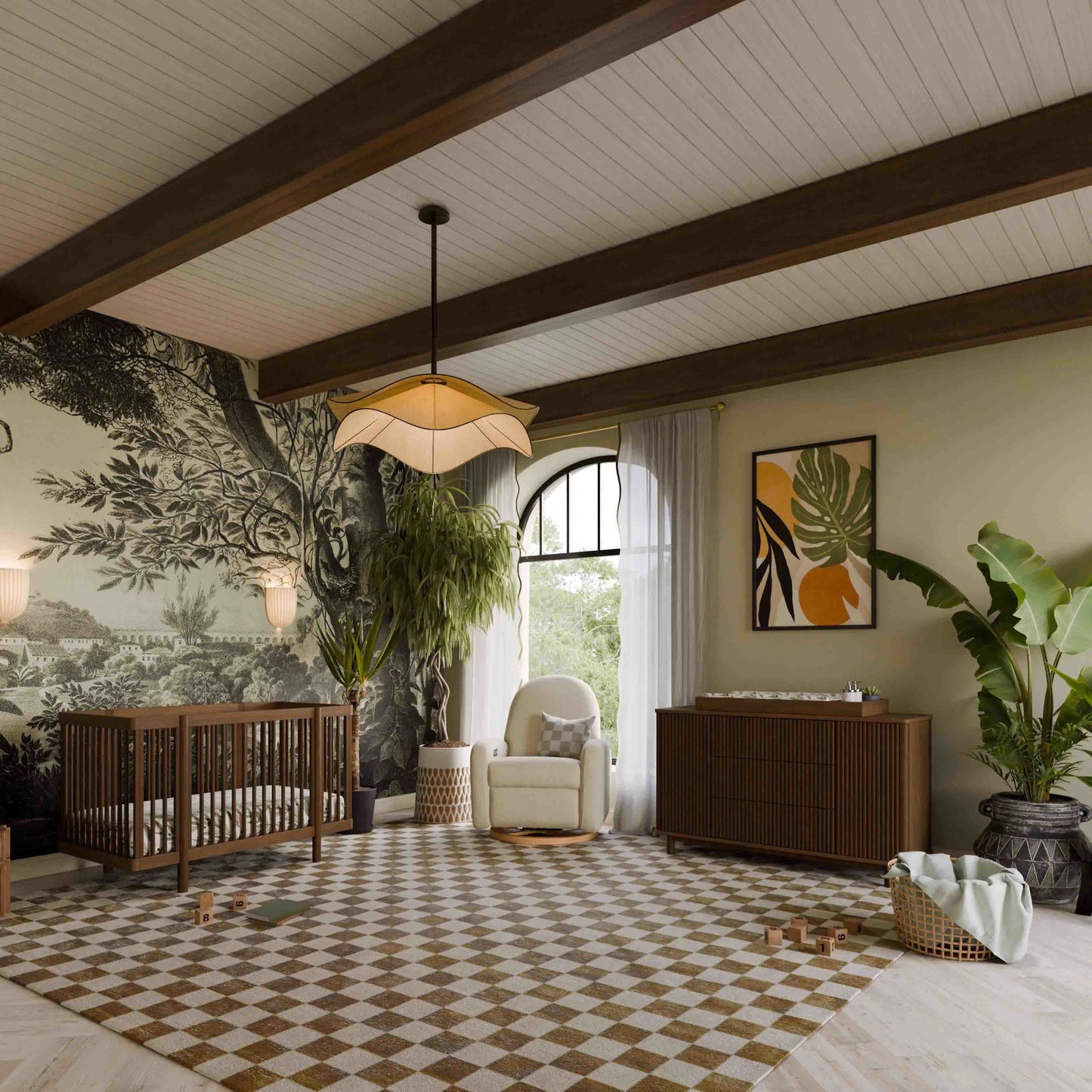 BABYLETTO POGO 8-IN-1 CONVERTIBLE CRIB WITH ALL-STAGES CONVERSION KITS