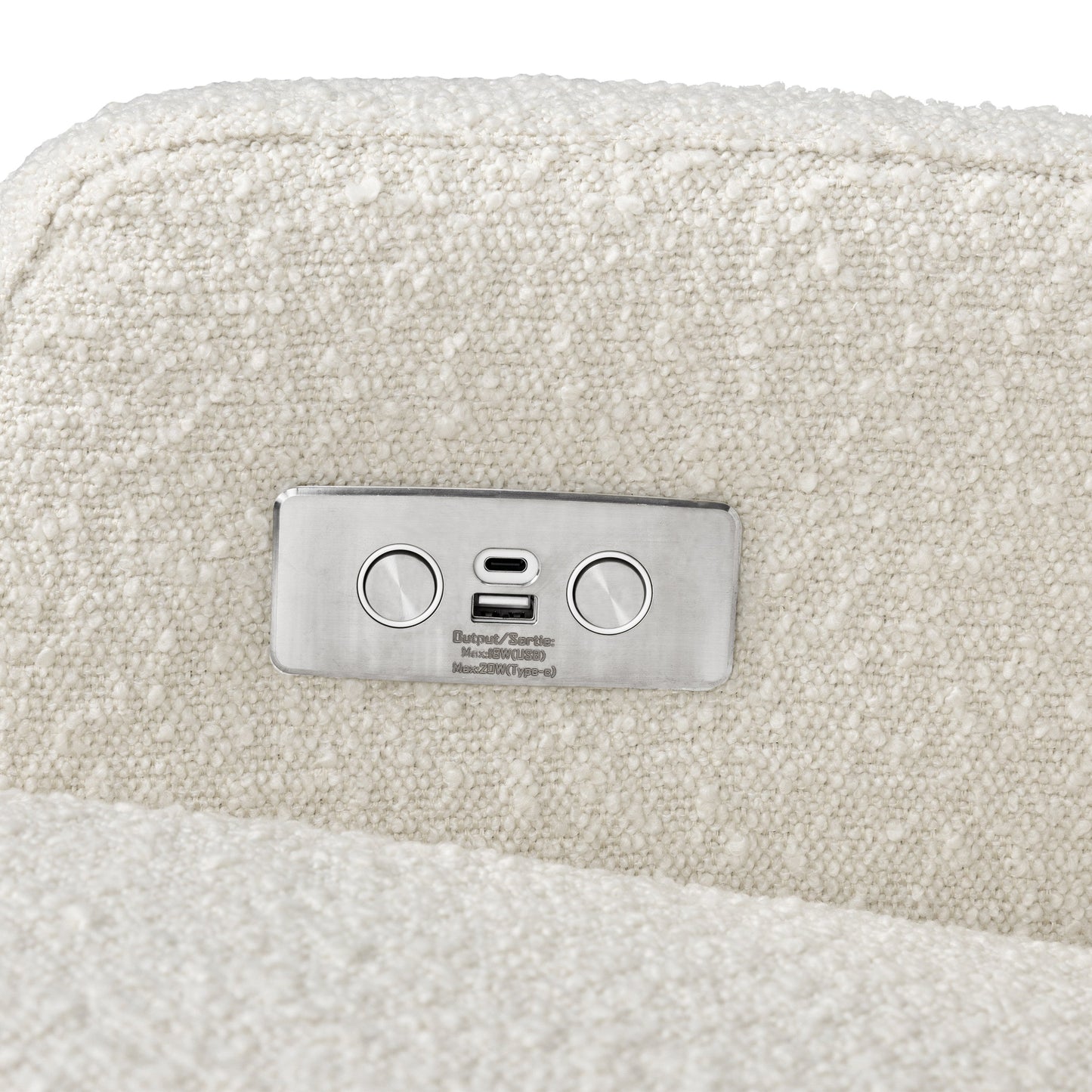 NAMESAKE CREWE ELECTRONIC RECLINER AND SWIVEL GLIDER