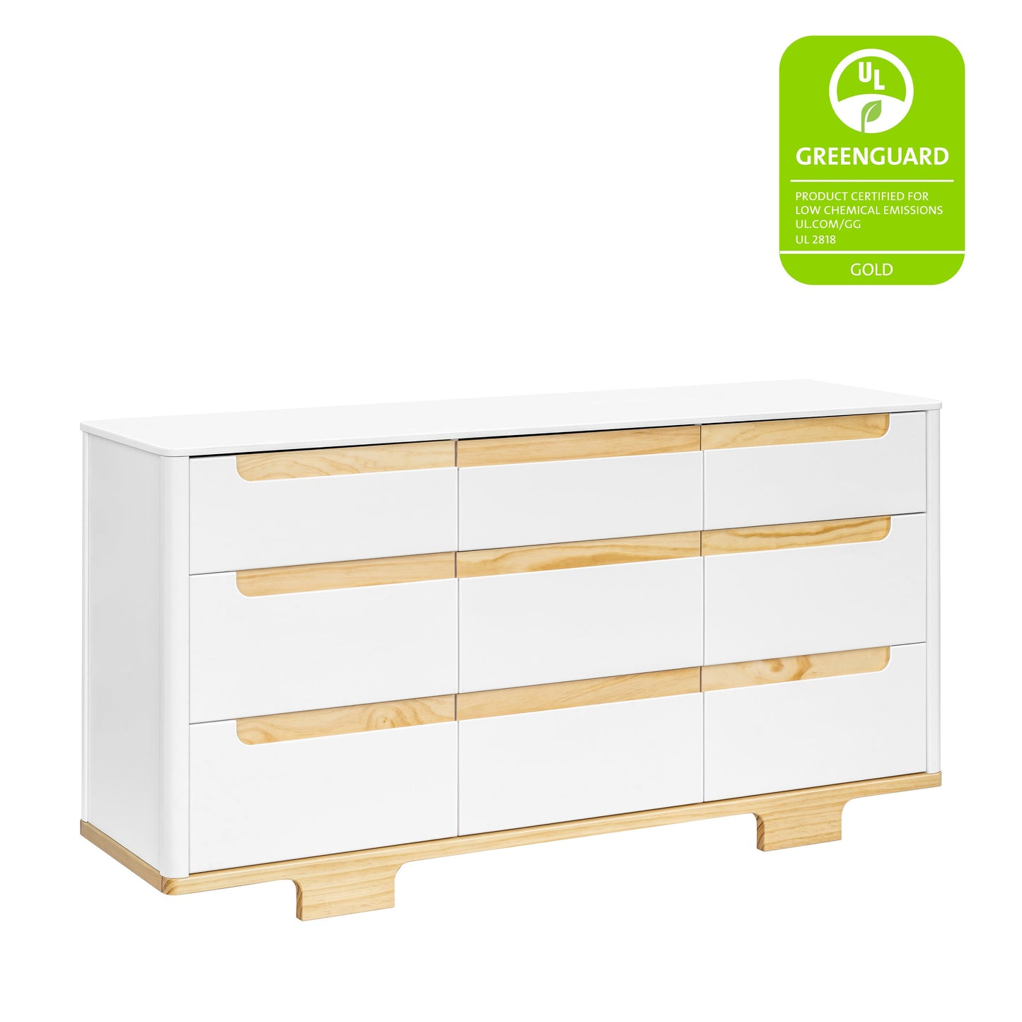 Yuzu 9-Drawer Dresser, Assembled in Natural Walnut