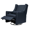 Kiwi Glider Recliner w/ Electronic Control and USB in Ivory Boucle w/Gold Base