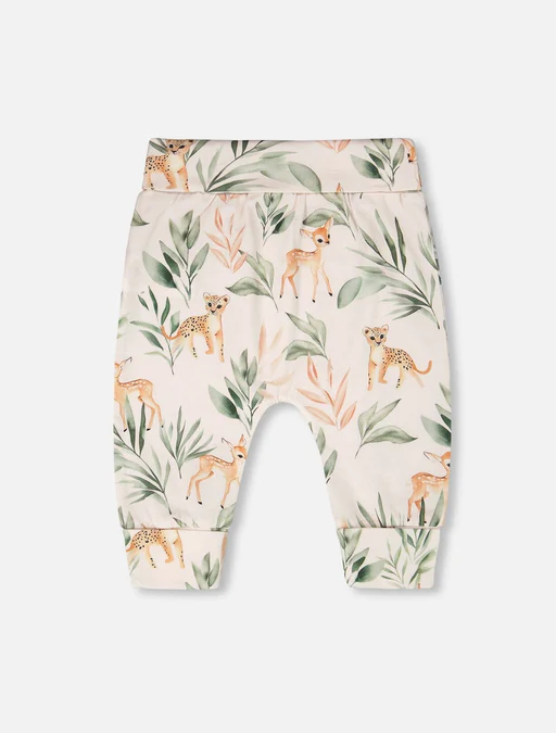 DEUX PAR DEUX JERSEY EVOLUTIF PANTS LEOPARD JUNGLE