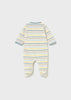 MAYORAL BOY VELOUR STRIPED ONSIE