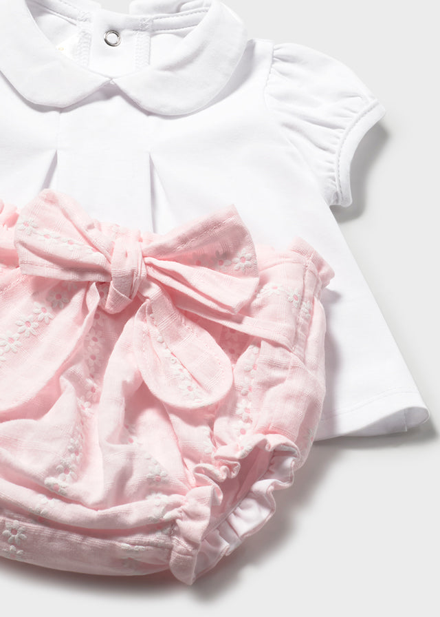 MAYORAL NEWBORN GIRL 3-PIECE SET