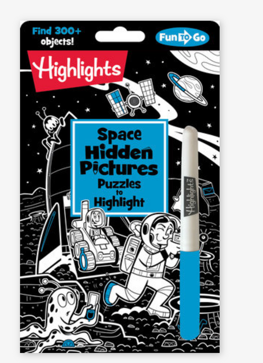 HIGHLIGHTS SPACE HIDDEN PICTURES PUZZLES TO HIGHLIGHT