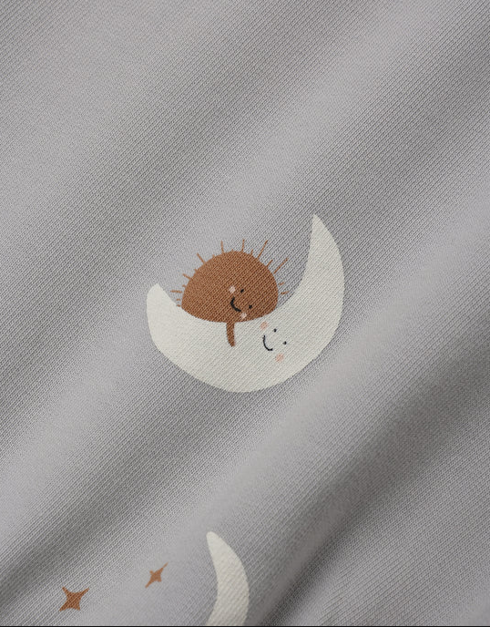 QUINCY MAE RELAXED SWEATSHIRT SKY FRIENDS