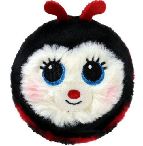 TY BUGGIE LADYBUG RED BOUNCIE