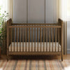 Liberty 3-in-1 Convertible Spindle Crib w/Toddler Bed Conversion Kit in Dusty Rose