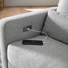 BABYLETTO SIGI ELECTRONIC RECLINER AND GLIDER WITH USB PORT