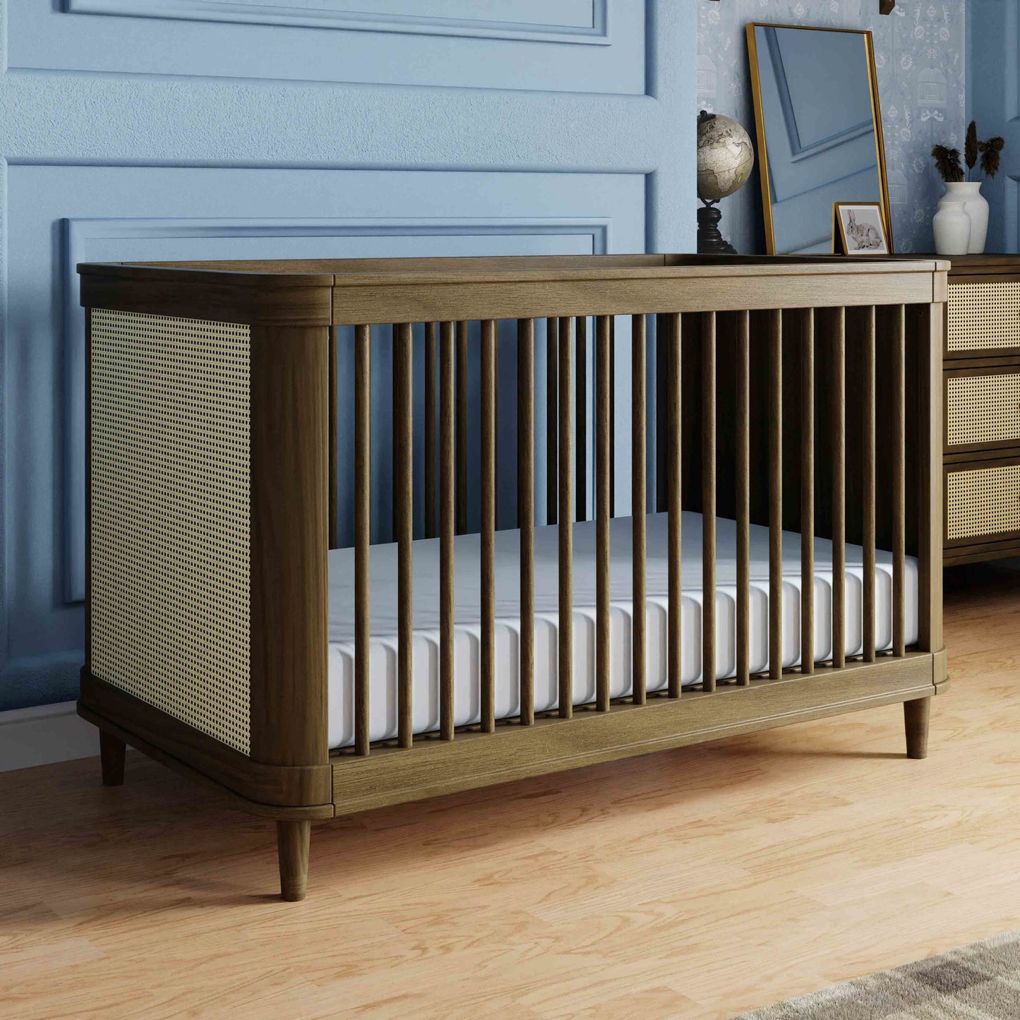 NAMESAKE MARIN WITH CANE 3-IN-1 CONVERTIBLE CRIB
