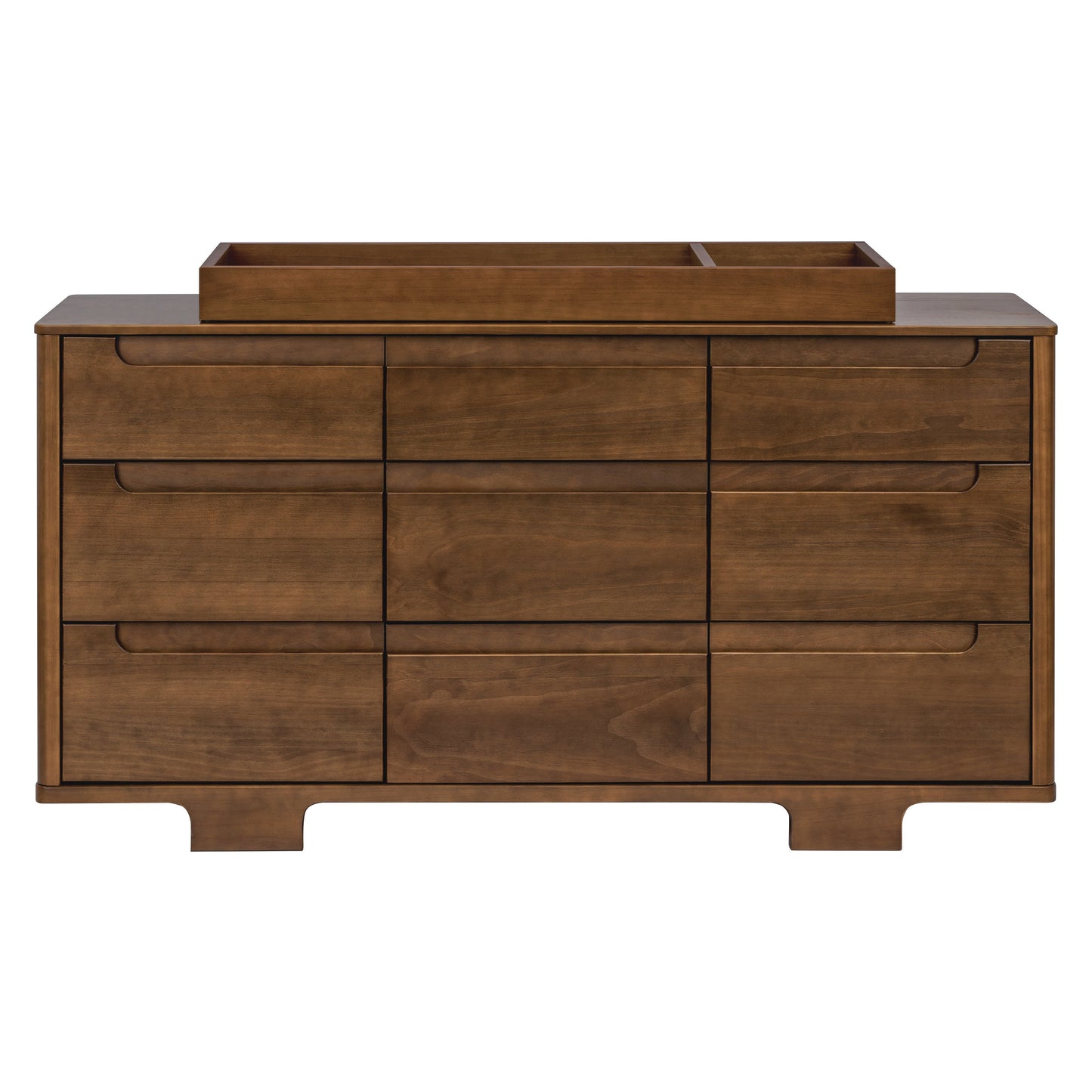 Yuzu 9-Drawer Dresser, Assembled in Natural Walnut