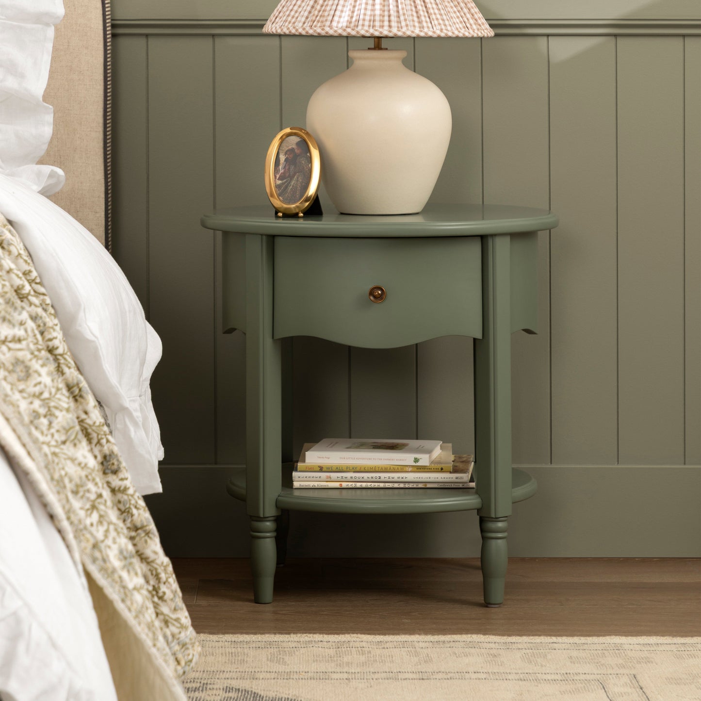 Liberty Assembled Nightstand in Warm White