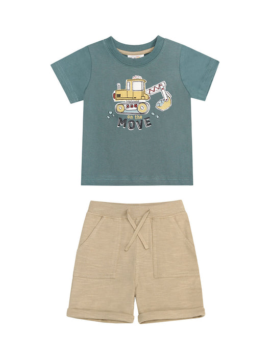 ON THE MOVE TOP WITH SHORT