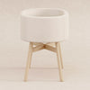 M26834GYLB,Babyletto,babyletto x GATHRE Capsule Bassinet in Ivory