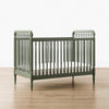 Liberty 3-in-1 Convertible Spindle Crib w/Toddler Bed Conversion Kit in Dusty Rose