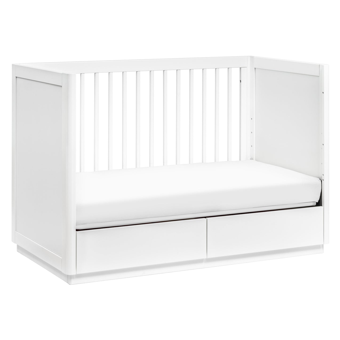 BABYLETTO BENTO 3-IN-1 CONVERTIBLE STORAGE CRIB WITH TODDLER BED CONVERSION KIT