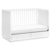 BABYLETTO BENTO 3-IN-1 CONVERTIBLE STORAGE CRIB WITH TODDLER BED CONVERSION KIT
