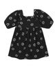 GRETTA BABYDOLL DRESS BLACK DAISY