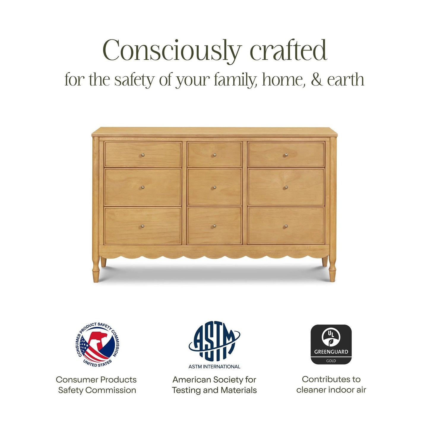NAMESAKE AMBROSIA 9-DRAWER DRESSER